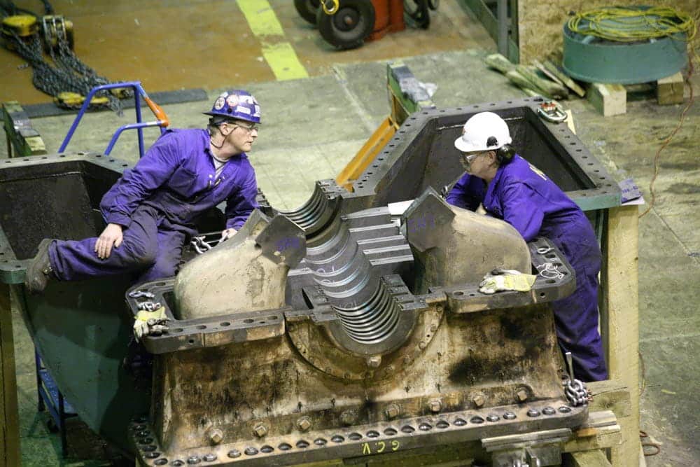 Industrial gearbox rebuild